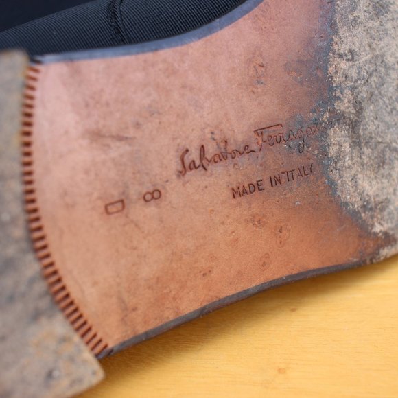 Ferragamo Fabric Derby Dress Shoe main image 6
